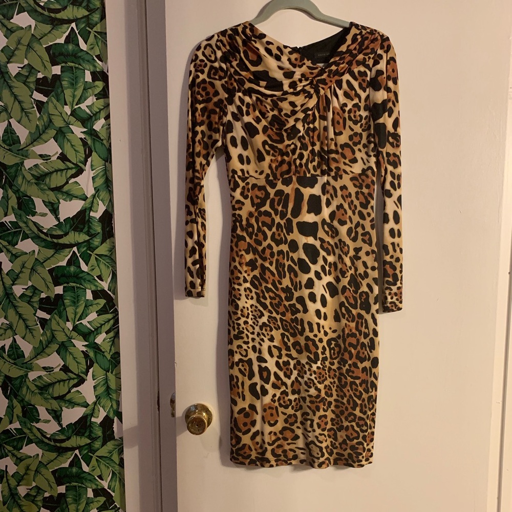David Meister Leopard Sheath